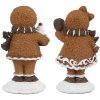 Clayre & Eef 6PR4306 Decorațiune om de turtă dulce set de 2 2x2x5 cm