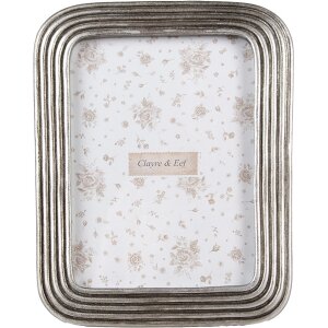 Clayre & Eef 2F1169 Rama foto argintie 17x2x22 cm...