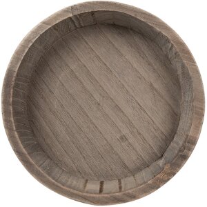 Clayre & Eef Bol decorativ din lemn Ø 27x4 cm...