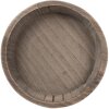 Clayre & Eef Bol decorativ din lemn Ø 27x4 cm Brown Boho Style Rustic