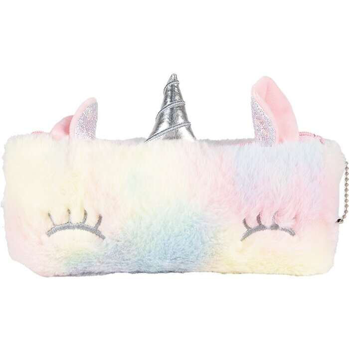 Juleeze JZWA0207 Portofel Unicorn Faux Fur 21x2x14 cm Pastel