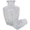 Clayre & Eef 6GL4894 Carafe Sticlă transparentă 5x5x14 cm 125 ml Retro Vintage