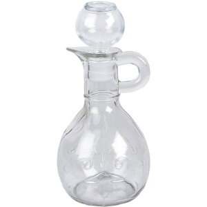 Clayre & Eef 6GL4898 Carafă din sticlă Ø 8x15...