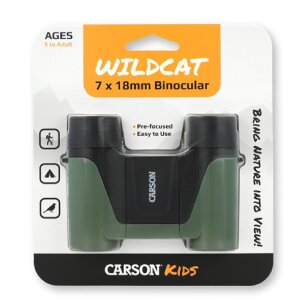 Carson Wildcat 7x18 binoclu pentru copii Fără focalizare...