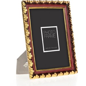 ZEP Picture Frame Perpignan rășină roșu-auriu 10x15 cm Design antic