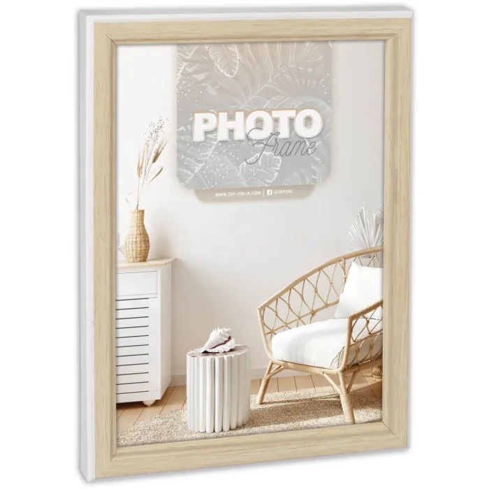 ZEP Polystyrene picture frame Bensen White 30x40 cm