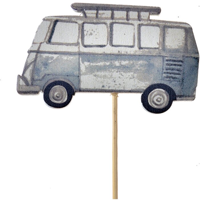 Clayre & Eef 65651 Plant plug bus lemn vintage 8x1x27 cm