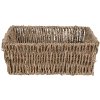 Clayre & Eef 65711 Coșuri de depozitare Seagrass Set de 3 Brown Boho Style