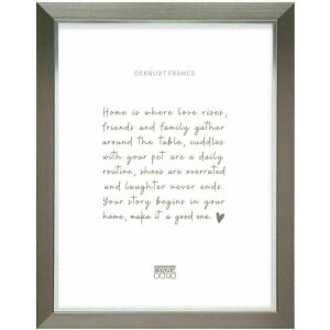 Deknudt S45VD1 Picture Frame Plastic Silver 24.0 x 30.0 cm