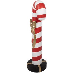 Clayre & Eef 5MG0047 Decorațiune Candy Cane Roșu Alb...