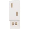 Clayre & Eef 6CE1794 Decorațiune Casa LED Porțelan Bej 9x6x15 cm