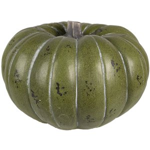 Clayre & Eef 6MG0046 Dovleac decorativ verde gri...