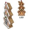 Clayre & Eef 6MG0051 Decorațiune casă LED maro alb 24x11x41 cm 2xAAA