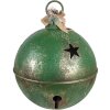 Clayre & Eef 6Y5671 Decorațiune clopot verde fier Ø 41x51 cm