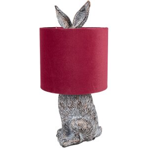 Clayre & Eef 6LMC0099VBU Lampă de masă Rabbit Design...