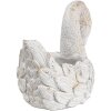 Clayre & Eef 6TE0548 Vas de flori Swan 19x11x15 cm Aur alb