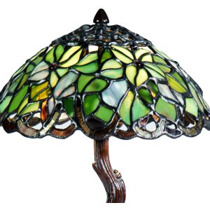 LumiLamp 5LL-6343 Lampă de masă Tiffany verde...