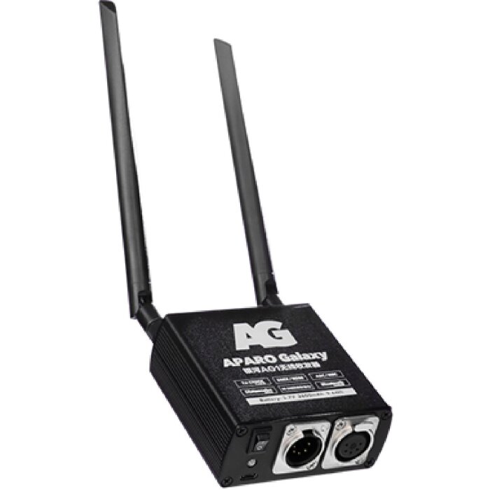 Aparo AG1-K1 Wireless CRMX DMX Transceiver Kit până la 1000m distanță 512 canale