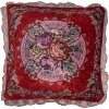 Clayre & Eef KT030.055 Husă de pernă roșu violet baroc 55x55 cm