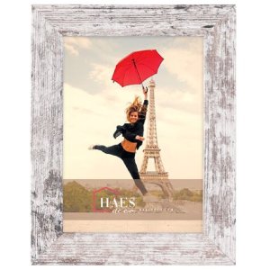 Haes Deco cadru SP001136 Paris alb maro 13x18 cm lemn aspect sticlă acrilică