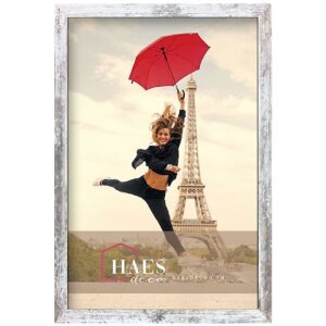 Haes Deco cadru SP001416 Paris alb maro 40x60 cm lemn aspect sticlă acrilică