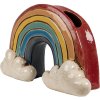 Clayre & Eef 6CE1865 Decorațiune Ghiveci de flori Ceramică Multicolor 26x9x16 cm