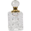 Clayre & Eef 6GL5017 Sticlă de parfum din sticlă transparentă 3x3x7 cm Classic