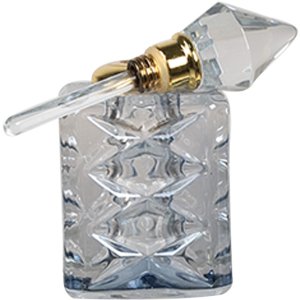 Clayre & Eef 6GL5020 Sticlă de parfum Sticlă transparentă 3x3x8 cm