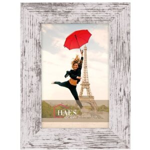 Haes Deco cadru Paris alb maro aspect lemn Dimensiuni...