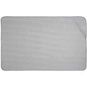 Clayre & Eef BM0008G Covoraș de baie Heart Grey 78x48x1 cm