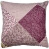 Clayre & Eef Q201.020 Husă de pernă patchwork roz violet 40x40 cm