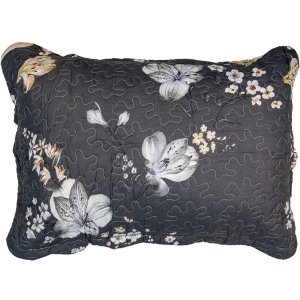 Clayre & Eef Q208.060 Cuvertură de pat 180x250 cm 1 față de pernă 50x70 cm Negru