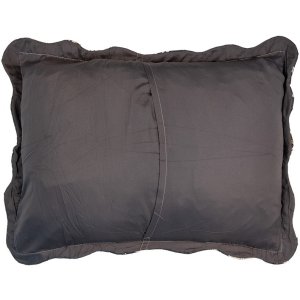 Clayre & Eef Q208.060 Cuvertură de pat 180x250 cm 1 față de pernă 50x70 cm Negru