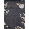 Clayre & Eef Q208.060 Cuvertură de pat 180x250 cm 1 față de pernă 50x70 cm Negru