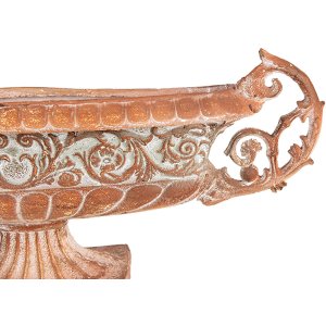 Clayre & Eef 5MG0049 Decorațiune ghiveci de flori aspect antic 81x19x36 cm