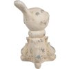 Clayre & Eef 6MG0058 Pasăre decorativă Shabby Chic 33x21x47 cm