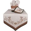 Clayre & Eef LFJ45 Potholder Bej Maro Bumbac 20x20 cm