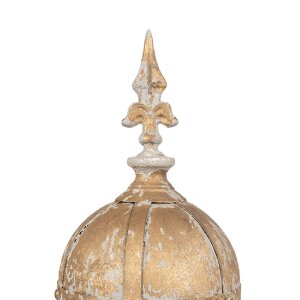 Clayre & Eef 6Y5584 Ornament din fier Brown-Gold Antique Ø 19x45 cm