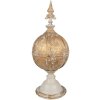 Clayre & Eef 6Y5584 Ornament din fier Brown-Gold Antique Ø 19x45 cm