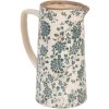 Clayre & Eef 6CE1922L Ulcior decorativ Ceramică bej verde 21x14x26 cm