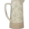 Clayre & Eef 6CE1924L Ulcior de decorare Verde Ceramică 21x14x26 cm Stil rustic