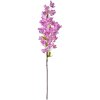 Clayre & Eef 5PL0117F Decorațiune ramură cu flori violet 15x8x100 cm