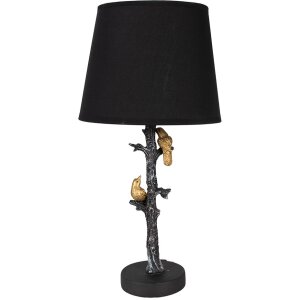 Clayre & Eef 6LMC0094 Lampă de masă negru Ø...