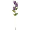 Clayre & Eef 6PL0338PA Decorațiune Creangă cu flori violet verde 71 cm