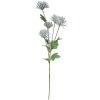 Clayre & Eef 5PL0124BL Decorațiune ramură cu flori alb 16x9x70 cm