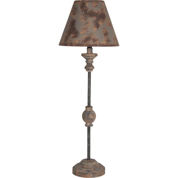 Clayre & Eef 5LMC0045 Lampă de masă Ø24x69 cm E27 max 1x60W Brown