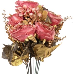 Clayre & Eef 6PL0340 Buchet de flori artificiale...