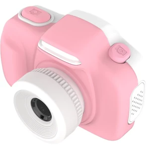 camera pentru copii myFirst Camera 3 16 MP funcție selfie roz cu accesorii