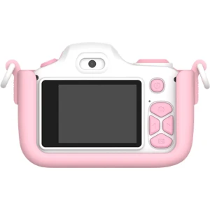 camera pentru copii myFirst Camera 3 16 MP funcție selfie roz cu accesorii