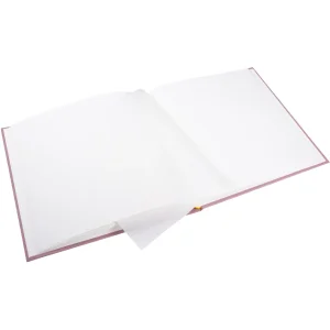 Goldbuch album pentru copii plin de minuni meadow roz închis 30x31 cm 58 pagini glassine